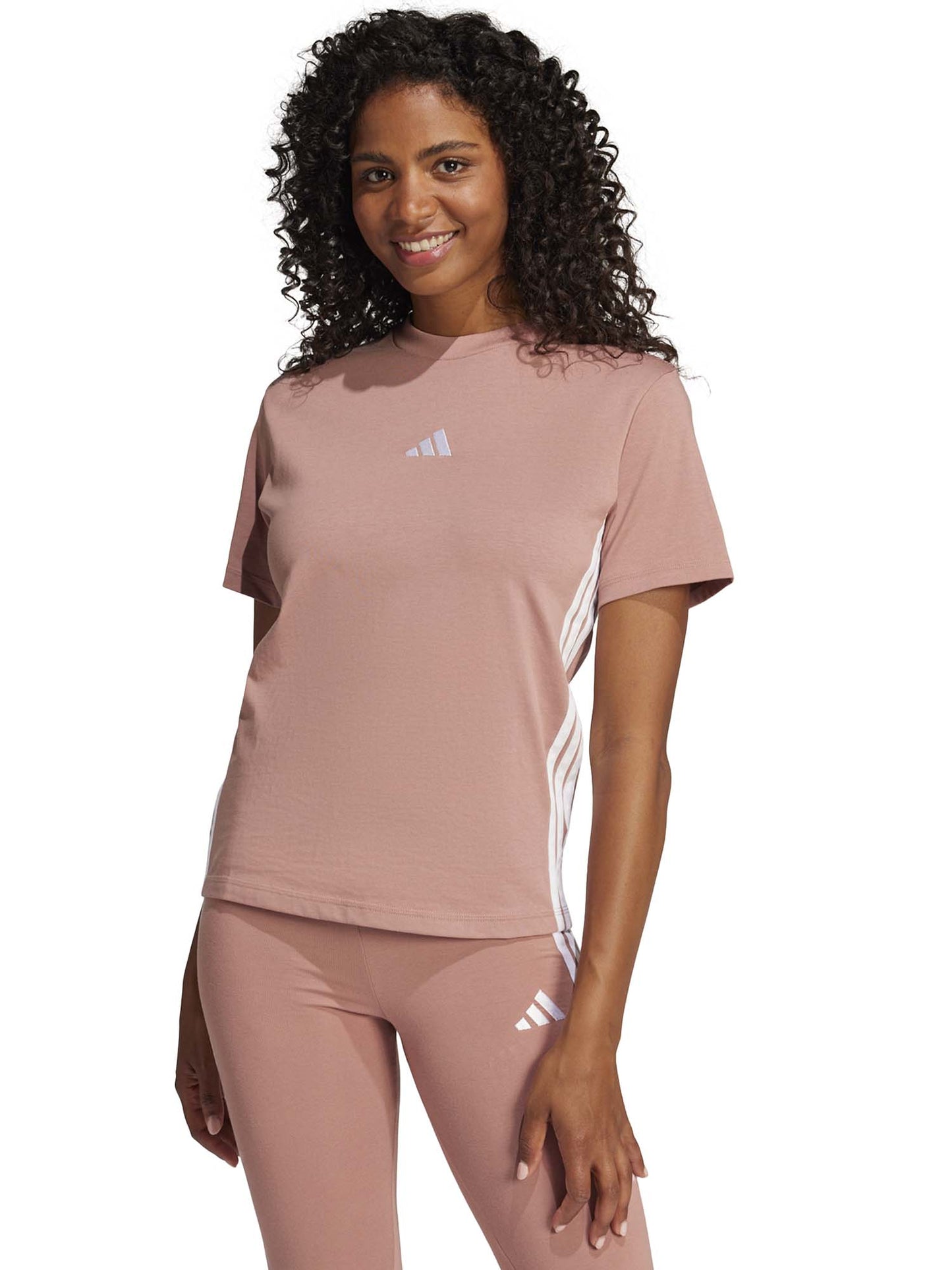 T-SHIRT ESSENTIALS ADIDAS DONNA MALVA