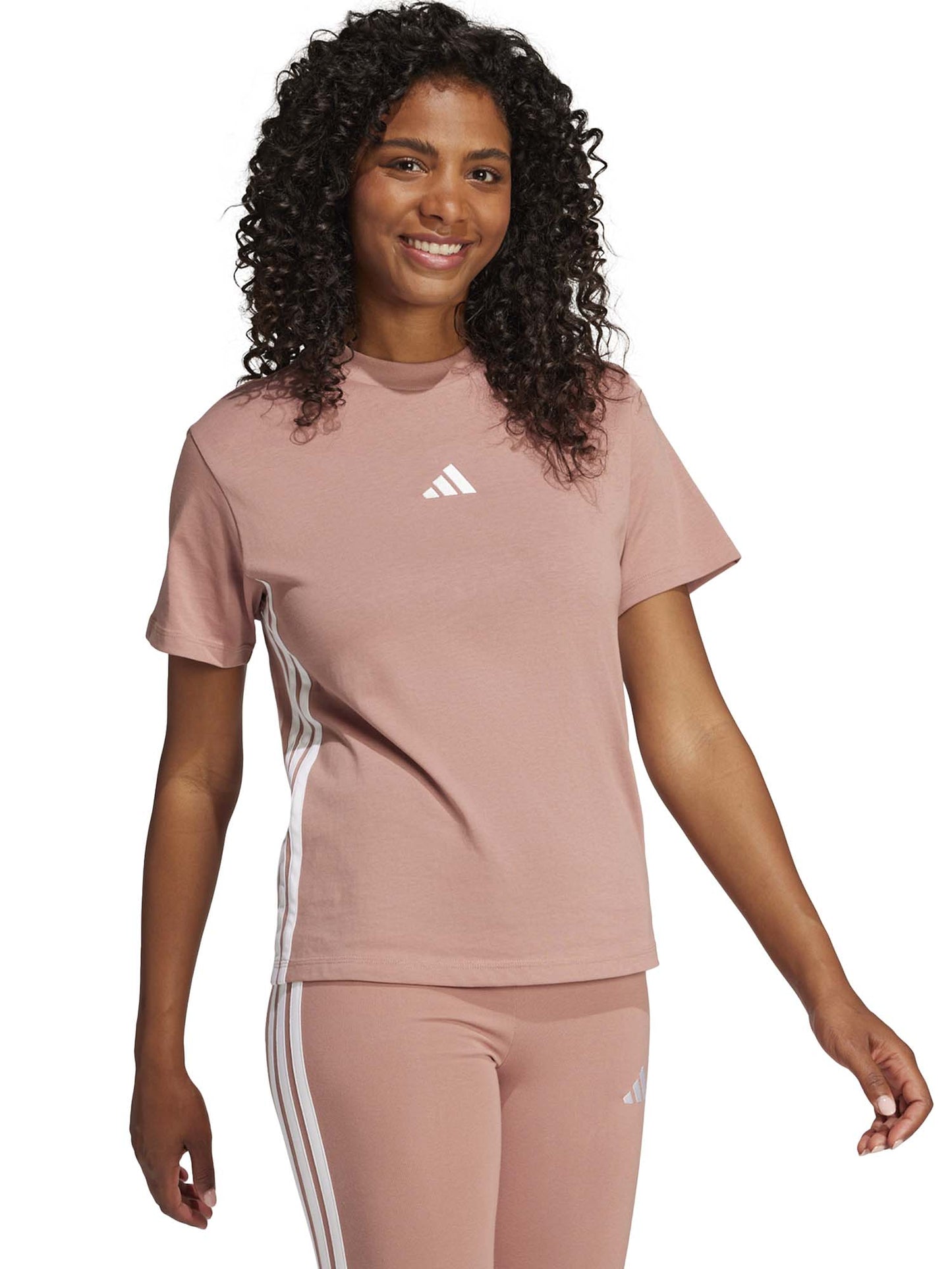 T-SHIRT ESSENTIALS ADIDAS DONNA MALVA