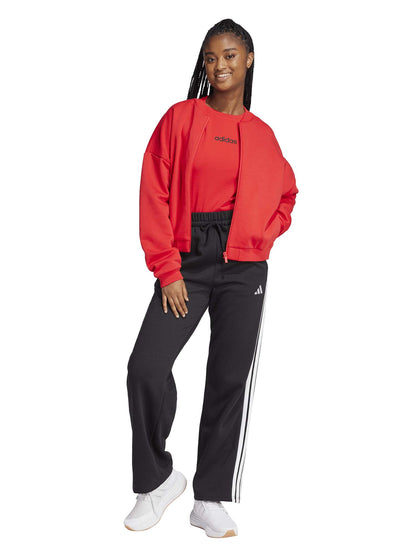 PANTALONE GAMBA AMPIA ADIDAS DONNA NERO