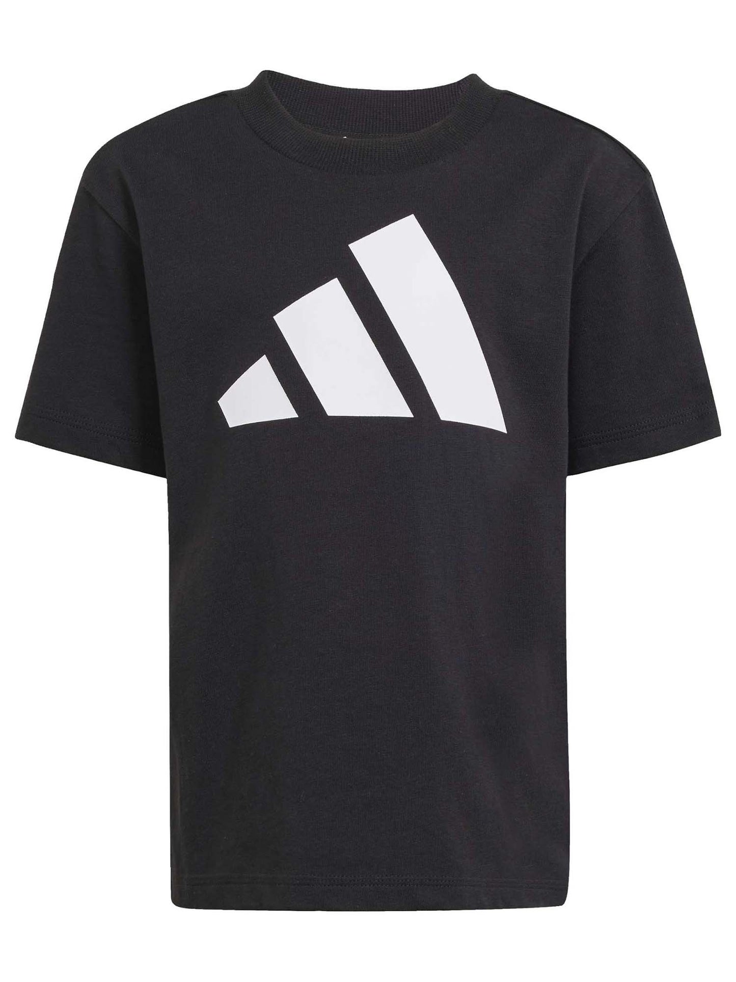 Adidas Essentials Tee Kids, t-shirt a maniche lunghe Unisex bambino nera