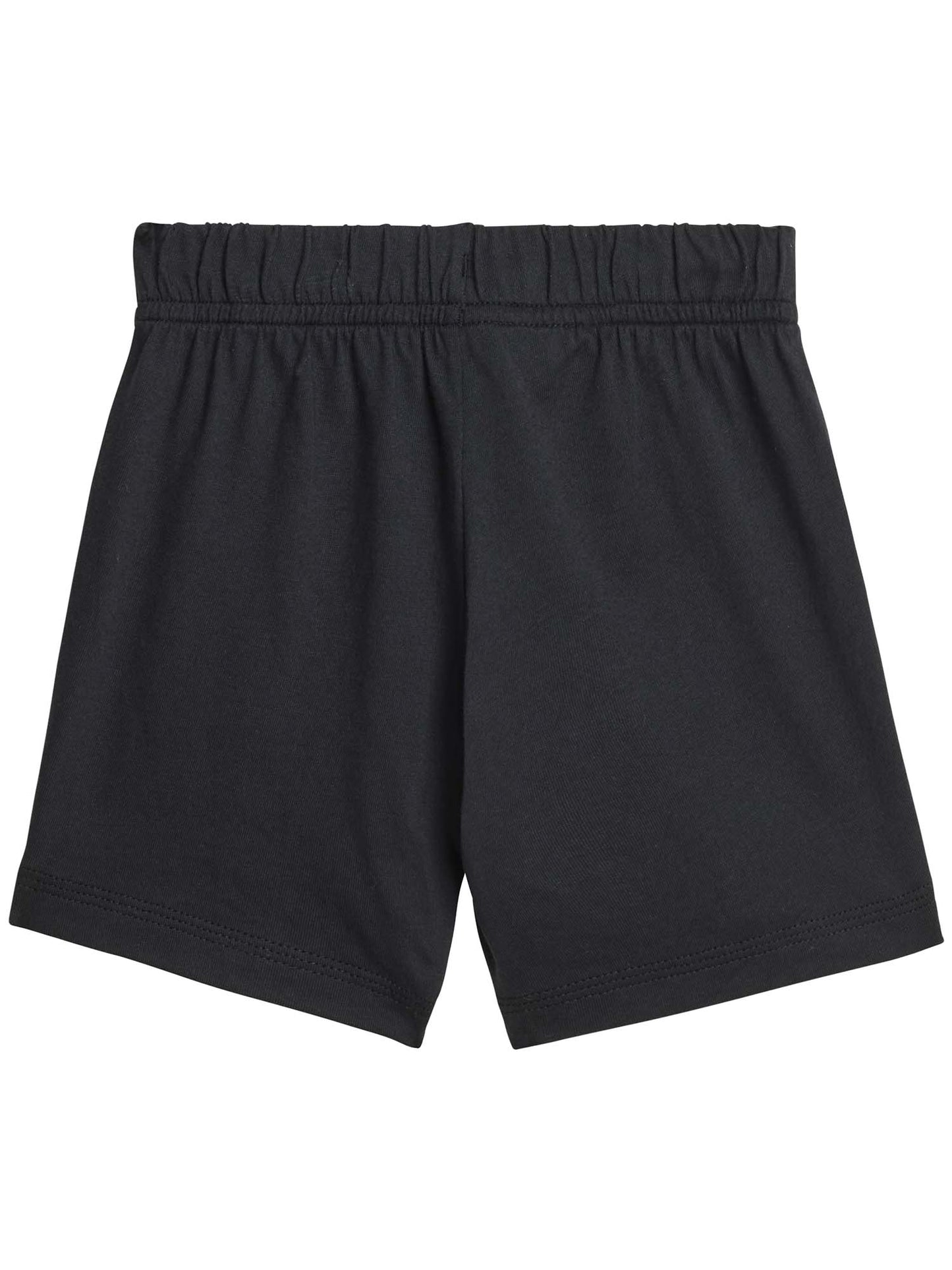 COMPLETO T-SHIRT CON SHORT ADIDAS BAMBINO BIANCO-NERO
