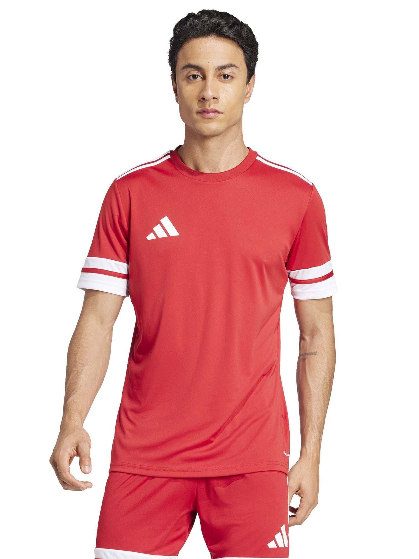 T-SHIRT SQUADRA 25 ADIDAS DA UOMO ROSSO