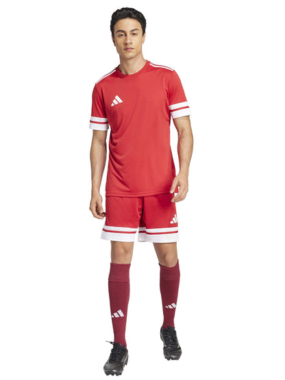 T-SHIRT SQUADRA 25 ADIDAS DA UOMO ROSSO