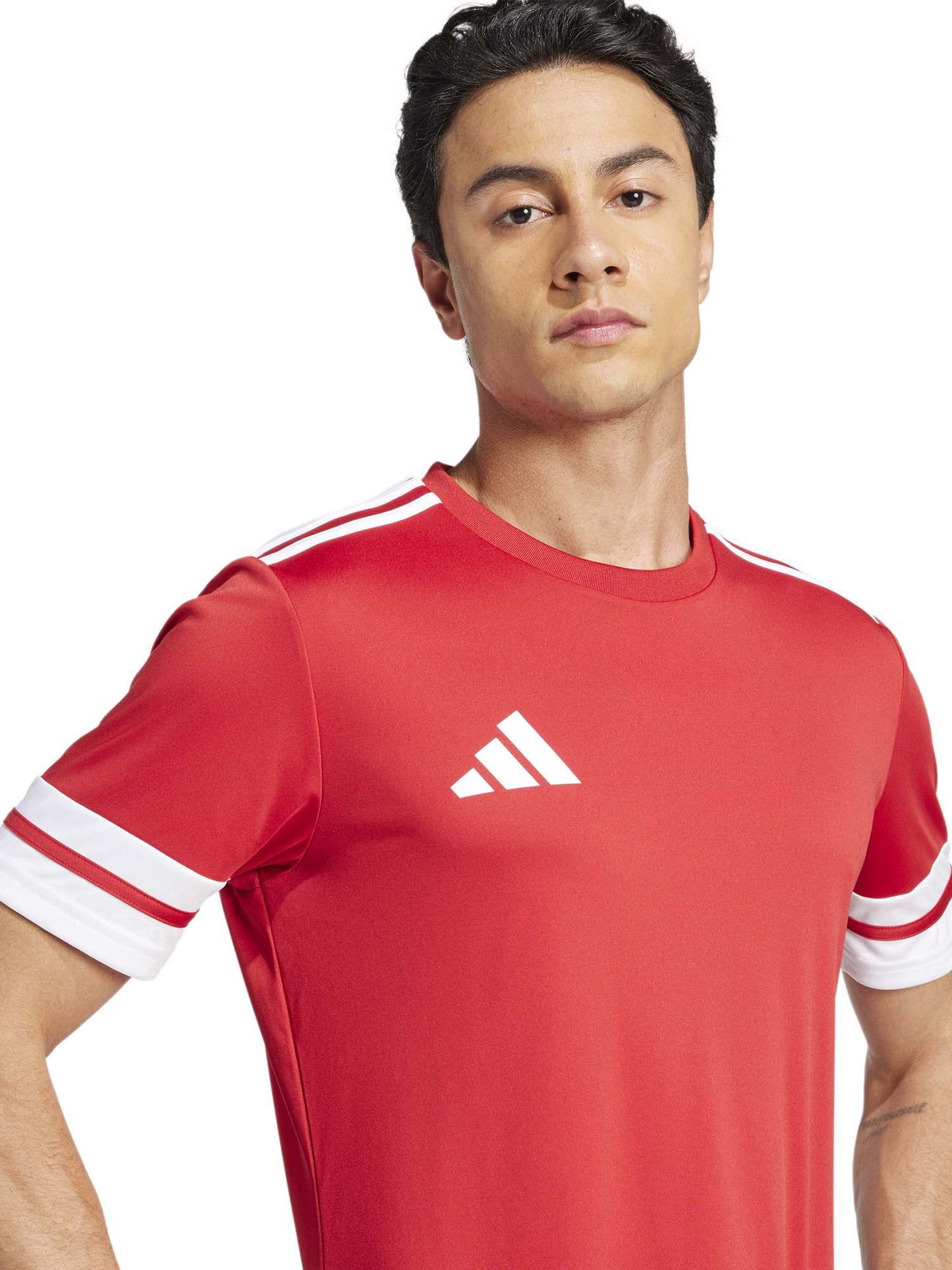T-SHIRT SQUADRA 25 ADIDAS DA UOMO ROSSO