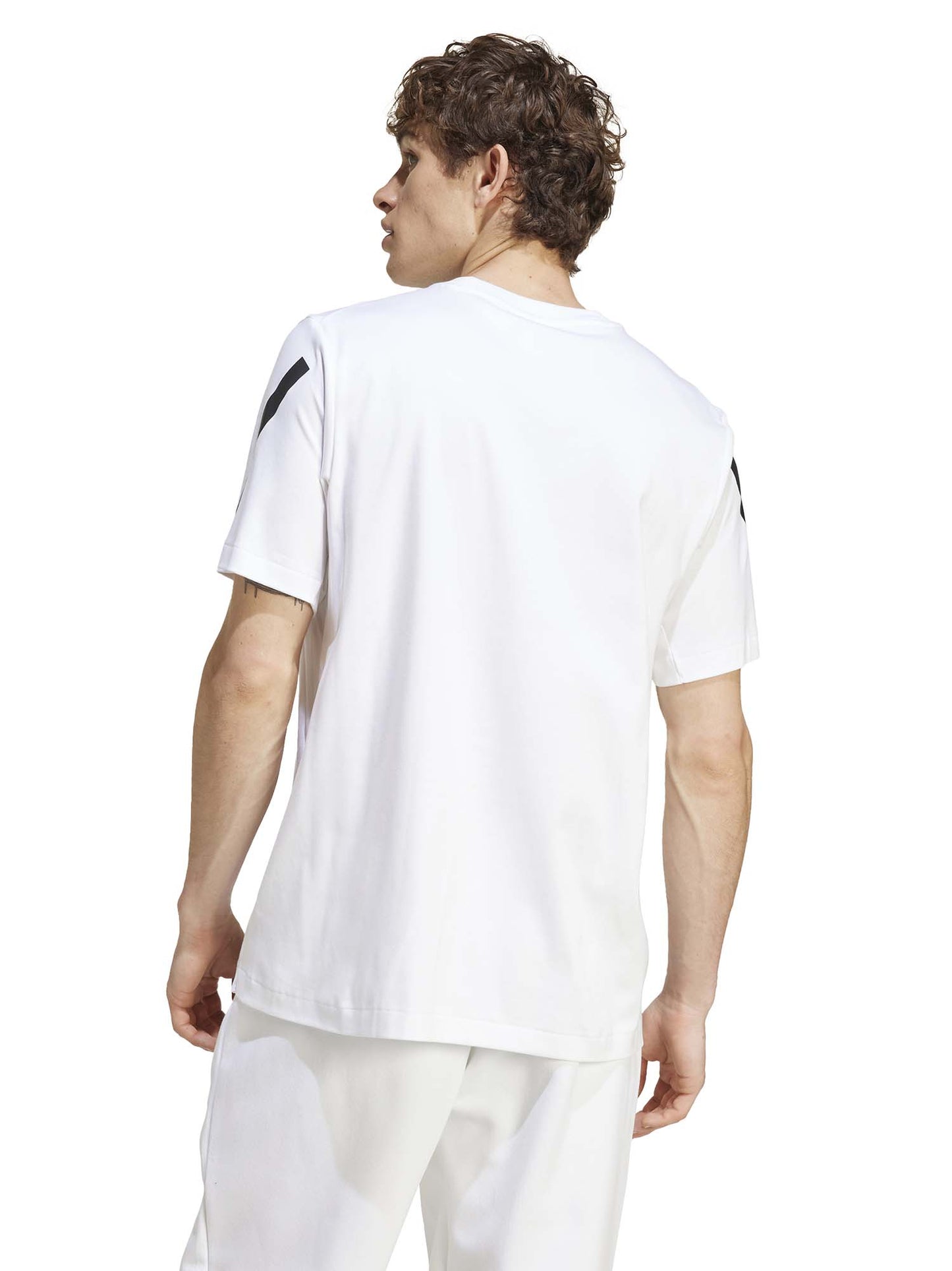 T-SHIRT Z.N.E. ADIDAS DA UOMO BIANCO