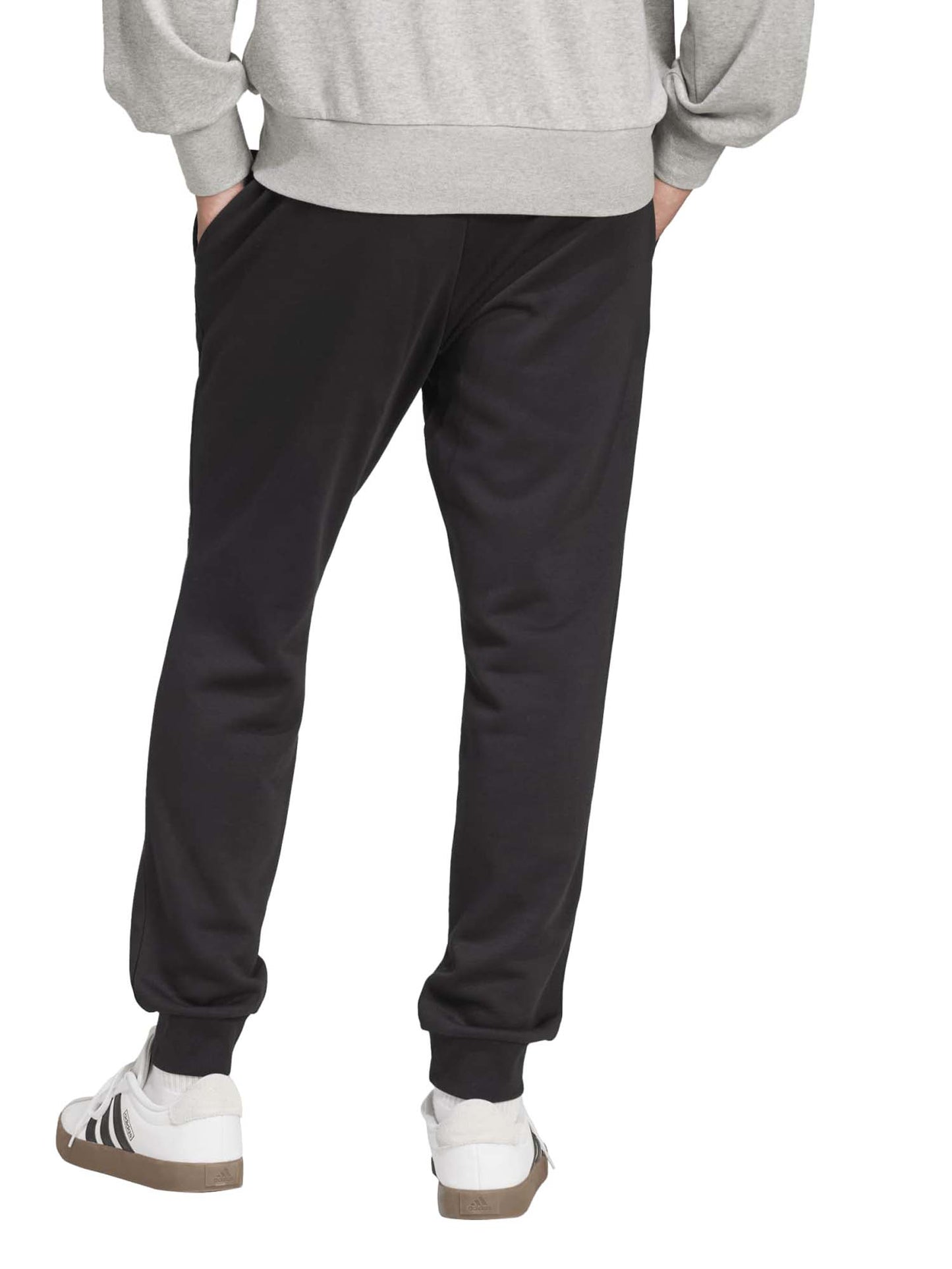 Adidas Essentials Feelcozy, pantalone da uomo nero