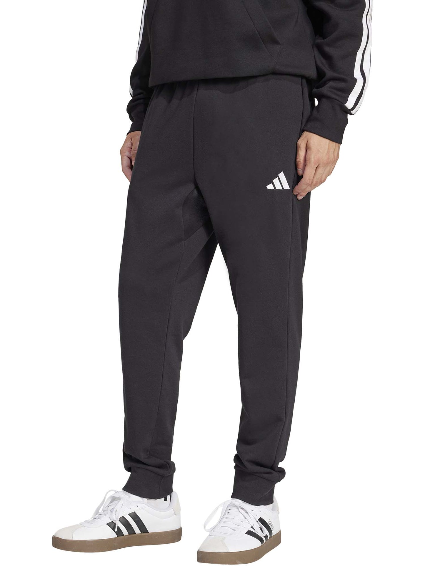PANTALONE ESSENTIALS FEEL COMFORT ADIDAS UOMO NERO
