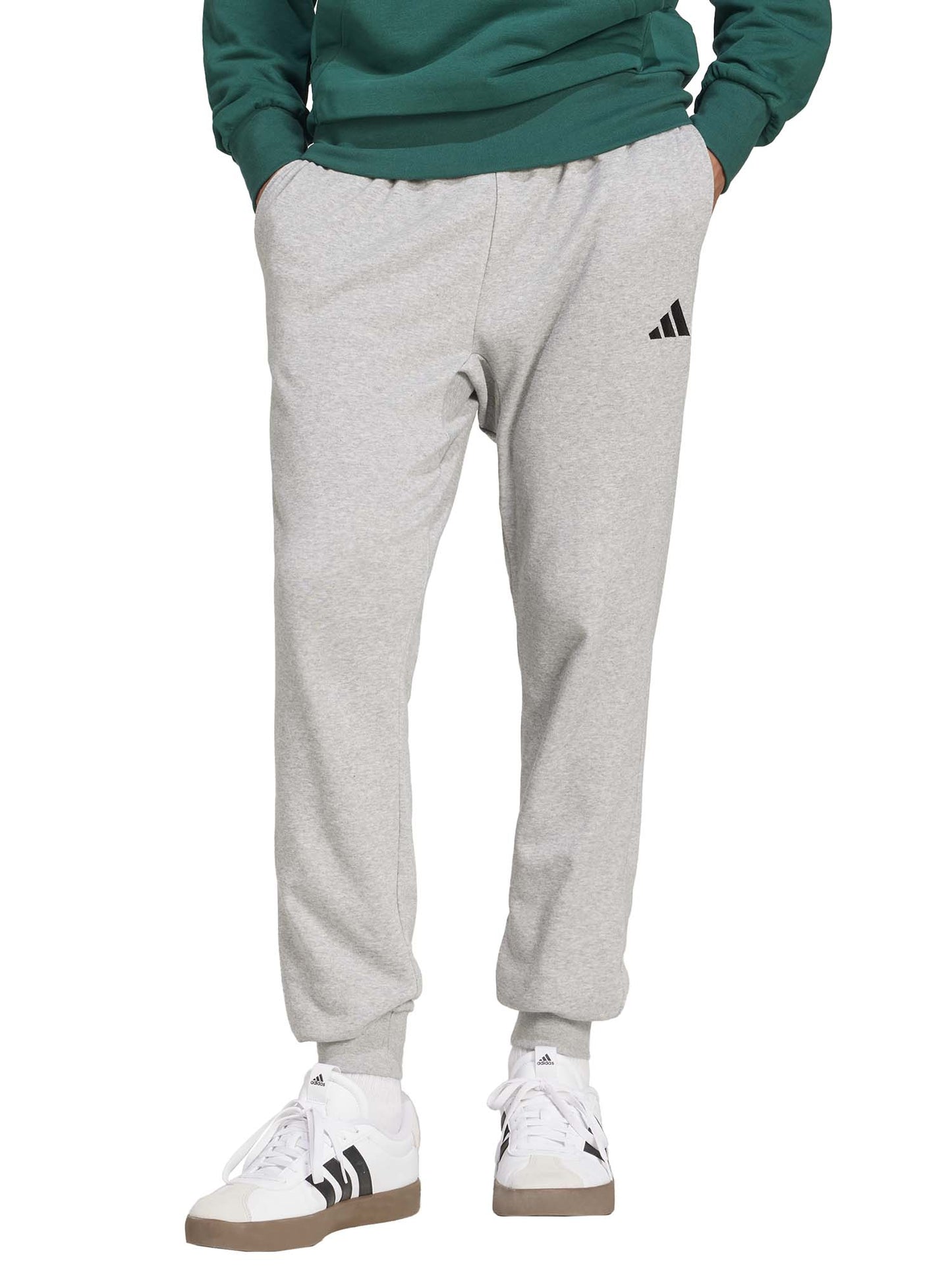 PANTALONE ESSENTIALS FEEL COMFORT ADIDAS UOMO GRIGIO