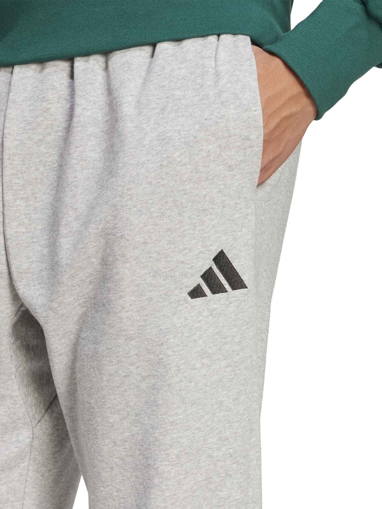 PANTALONE ESSENTIALS FEEL COMFORT ADIDAS UOMO GRIGIO