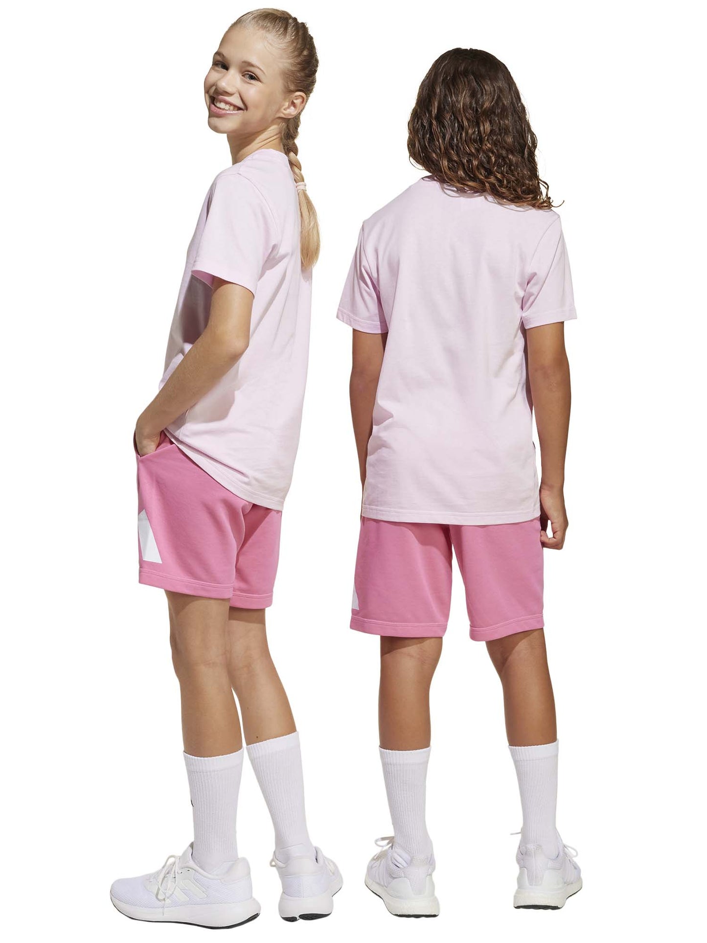 ADIDAS G. T-SH+SHORT - ROSA