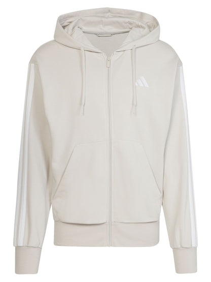 Adidas felpa cap+zip da uomo panna
