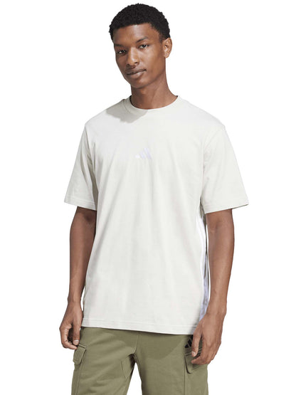 T-SHIRT ESSENTIALS ADIDAS UOMO SABBIA