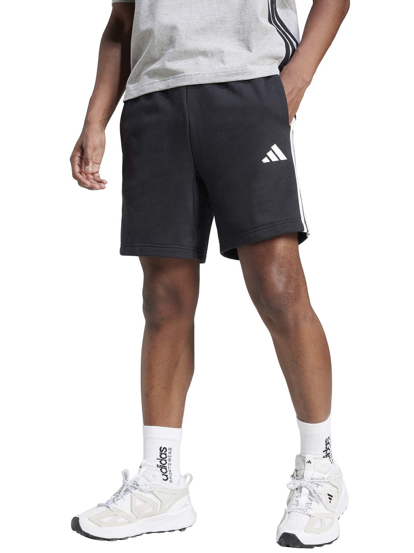 SHORT ESSENTIAL ADIDAS UOMO NERO