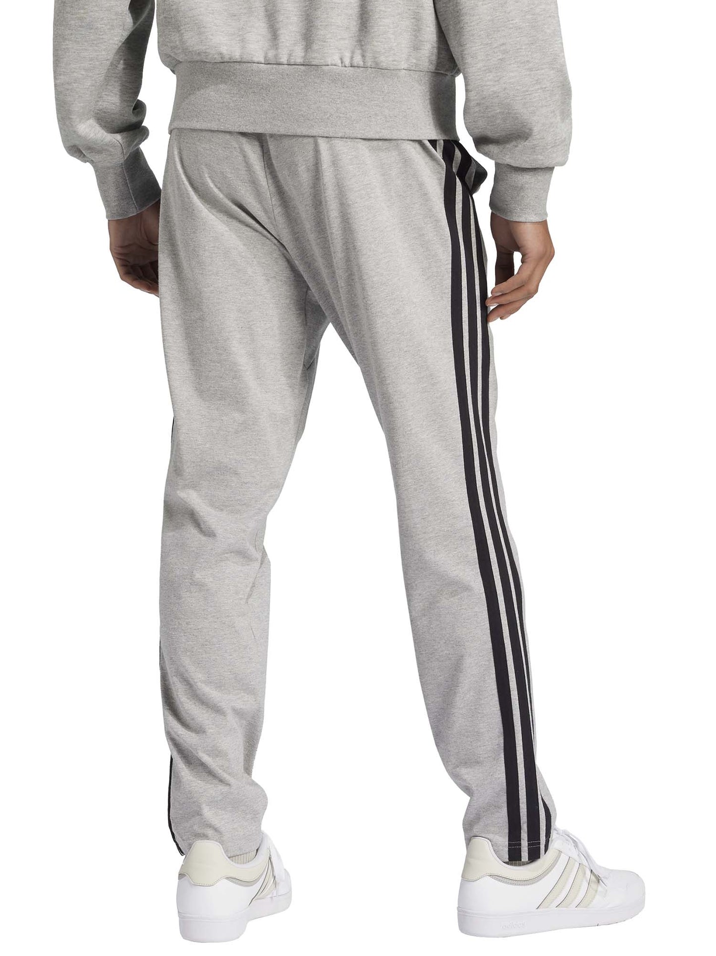 PANTALONE ESSENTIALS IN JERSEY ADIDAS UOMO GRIGIO