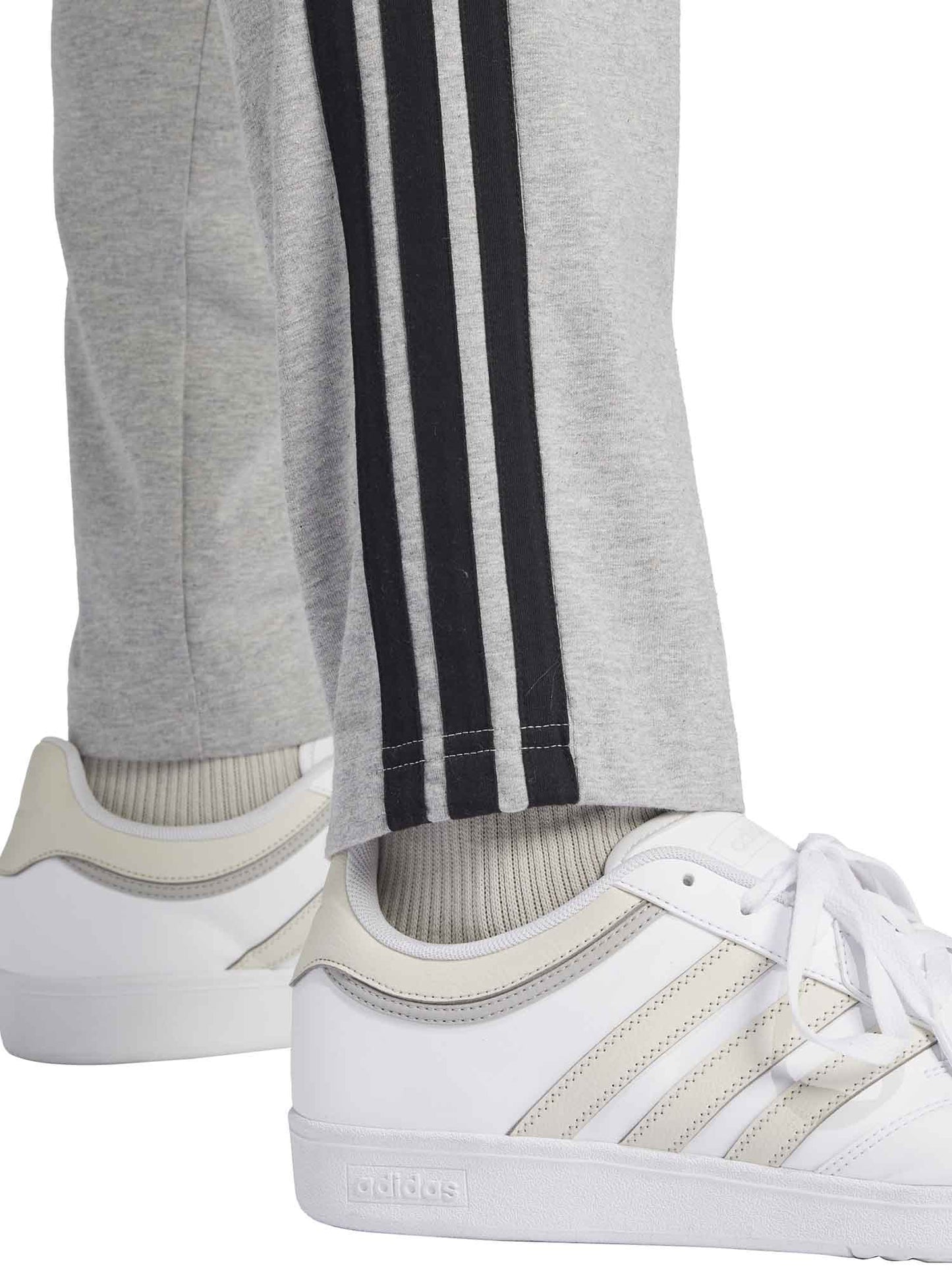 PANTALONE ESSENTIALS IN JERSEY ADIDAS UOMO GRIGIO