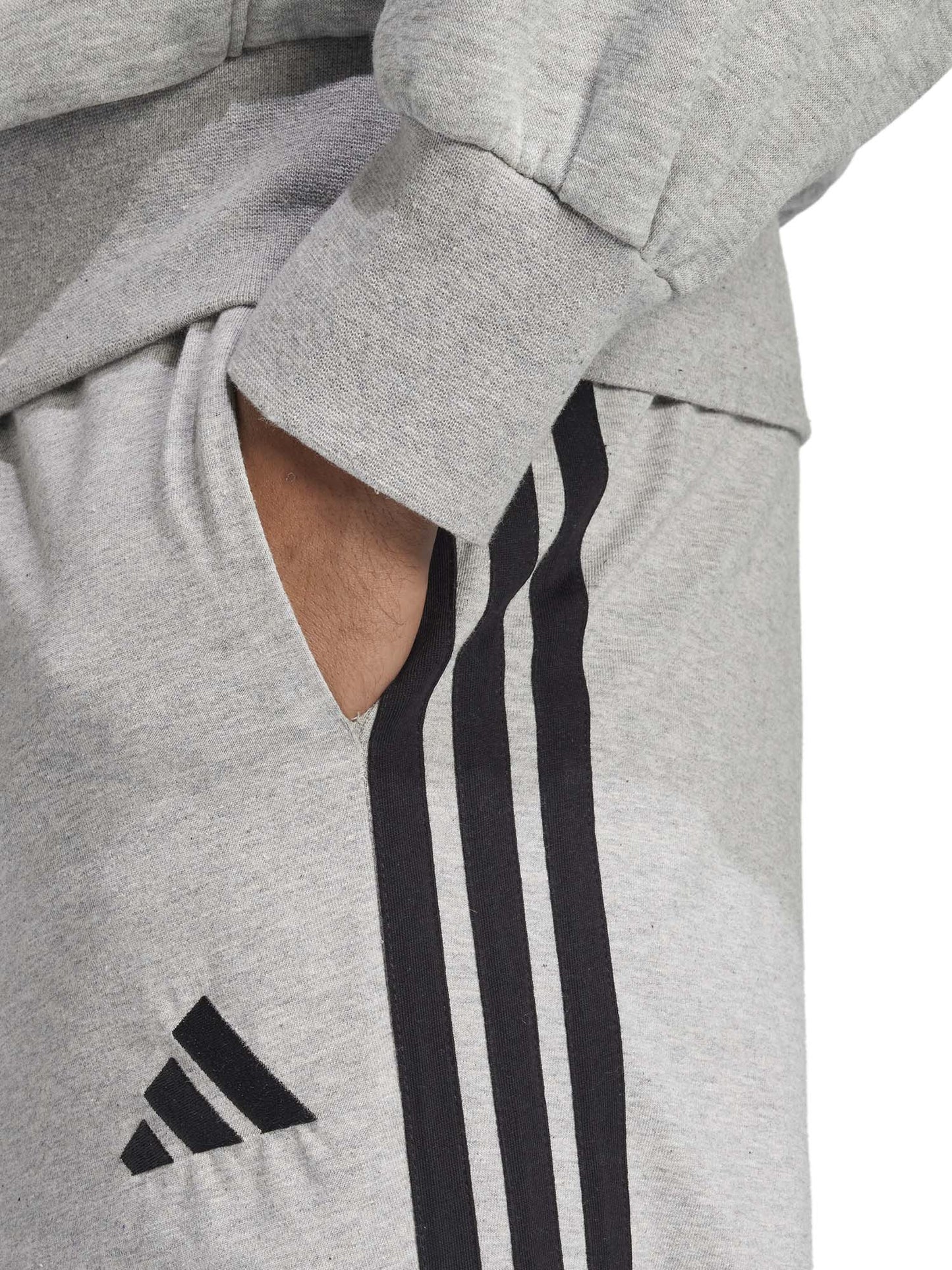 PANTALONE ESSENTIALS IN JERSEY ADIDAS UOMO GRIGIO