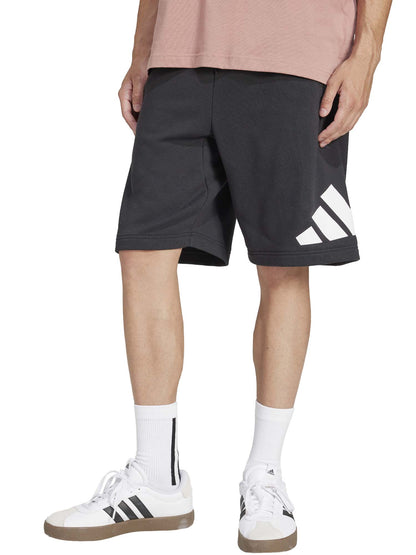 SHORT ESSENTIAL BIG LOGO ADIDAS UOMO NERO