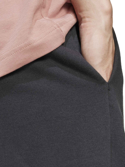 SHORT ESSENTIAL BIG LOGO ADIDAS UOMO NERO