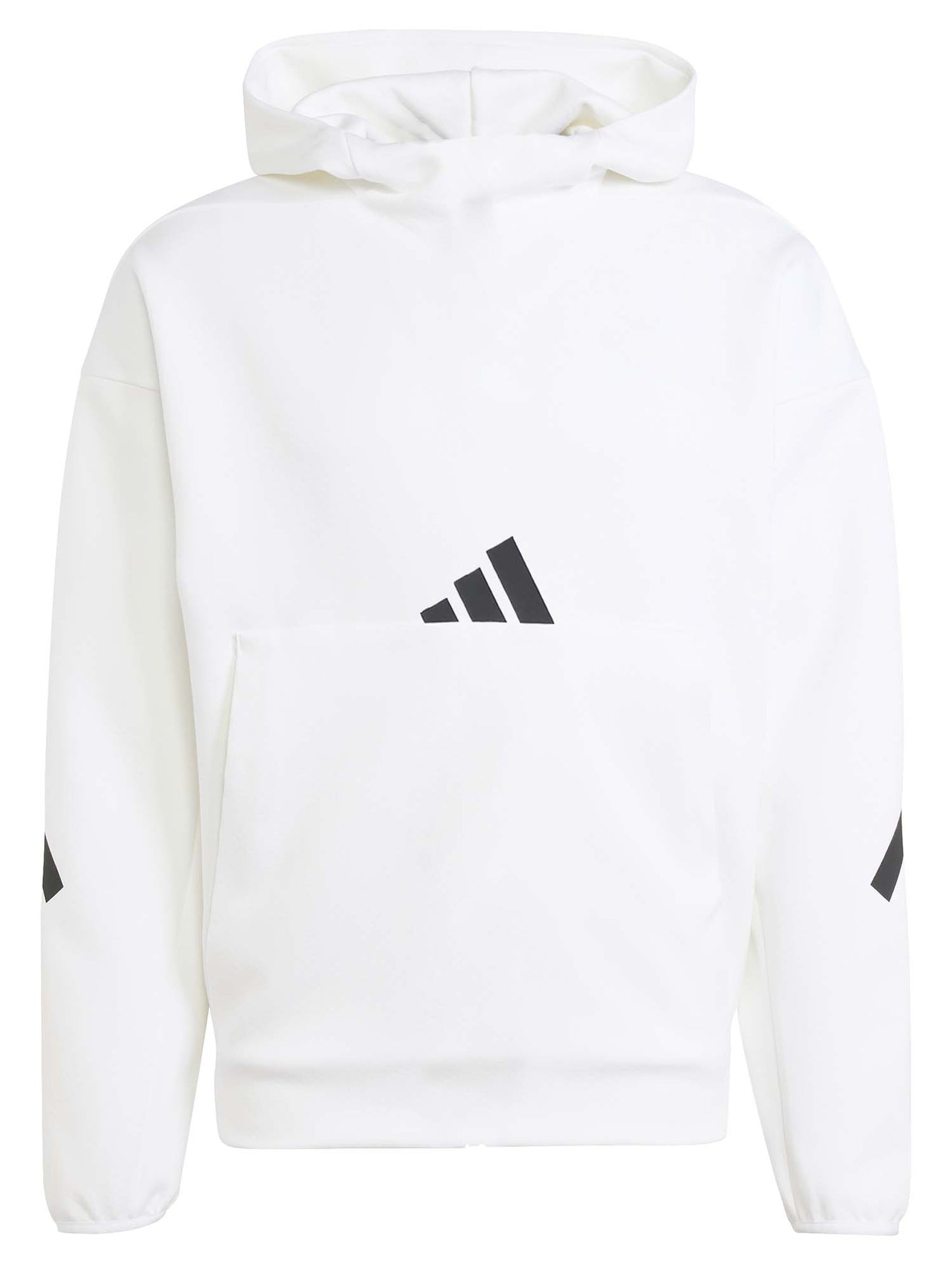 FELPA CON CAPPUCCIO Z.N.E. ADIDAS DA UOMO BIANCO