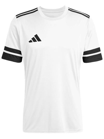 Adidas squadra 25 t-shirt mm calcio da uomo bianco-nero