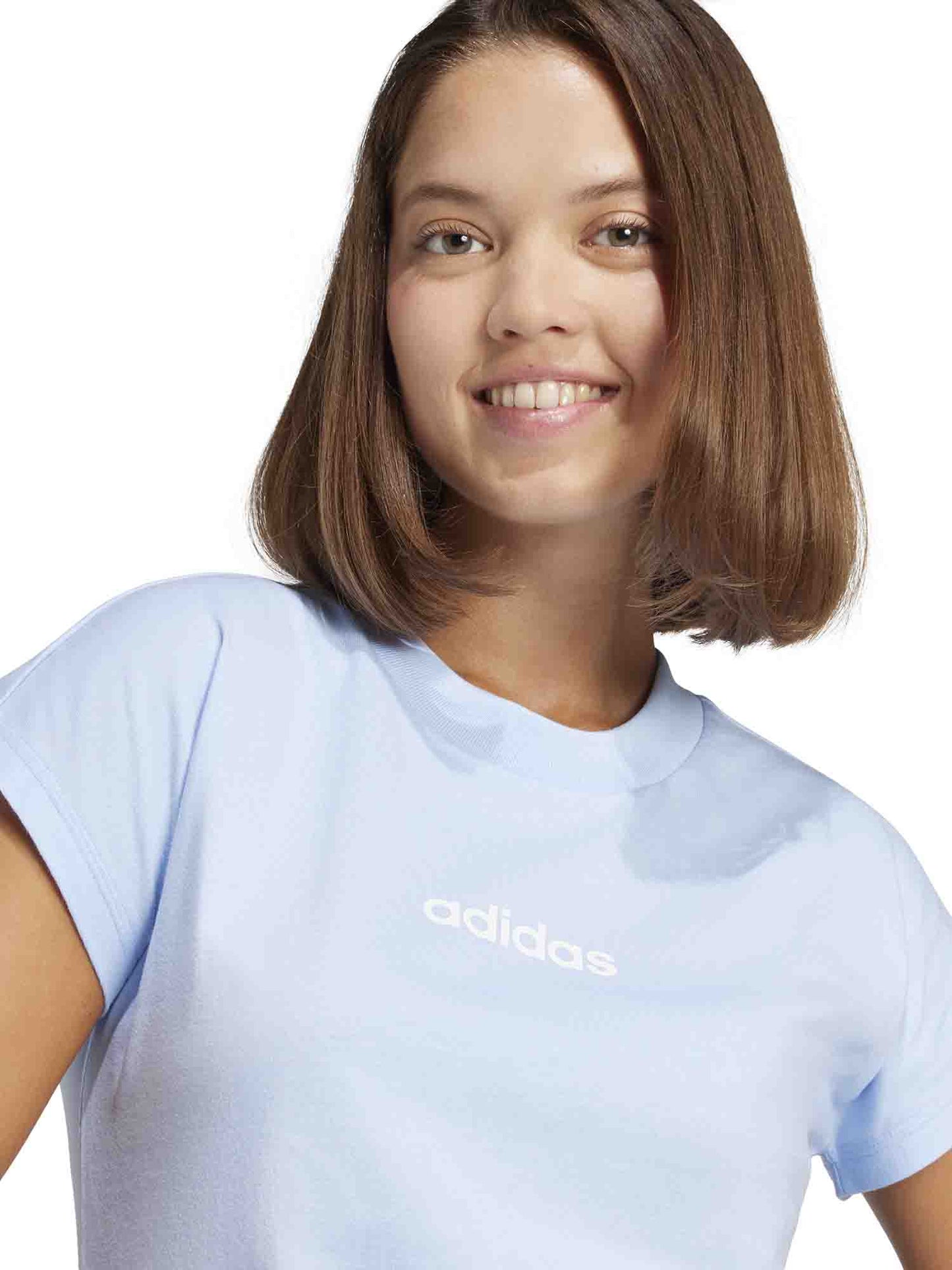 T-SHIRT ESSENTIALS ADIDAS DONNA CELESTE