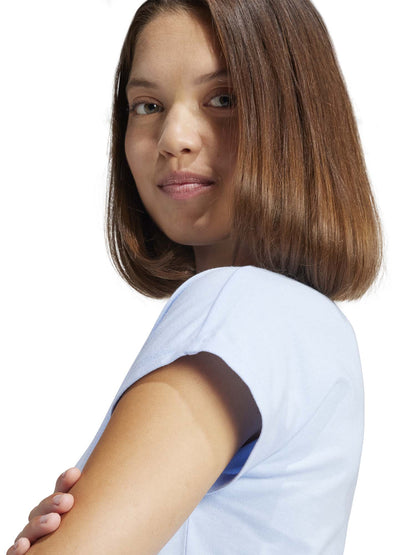 T-SHIRT ESSENTIALS ADIDAS DONNA CELESTE