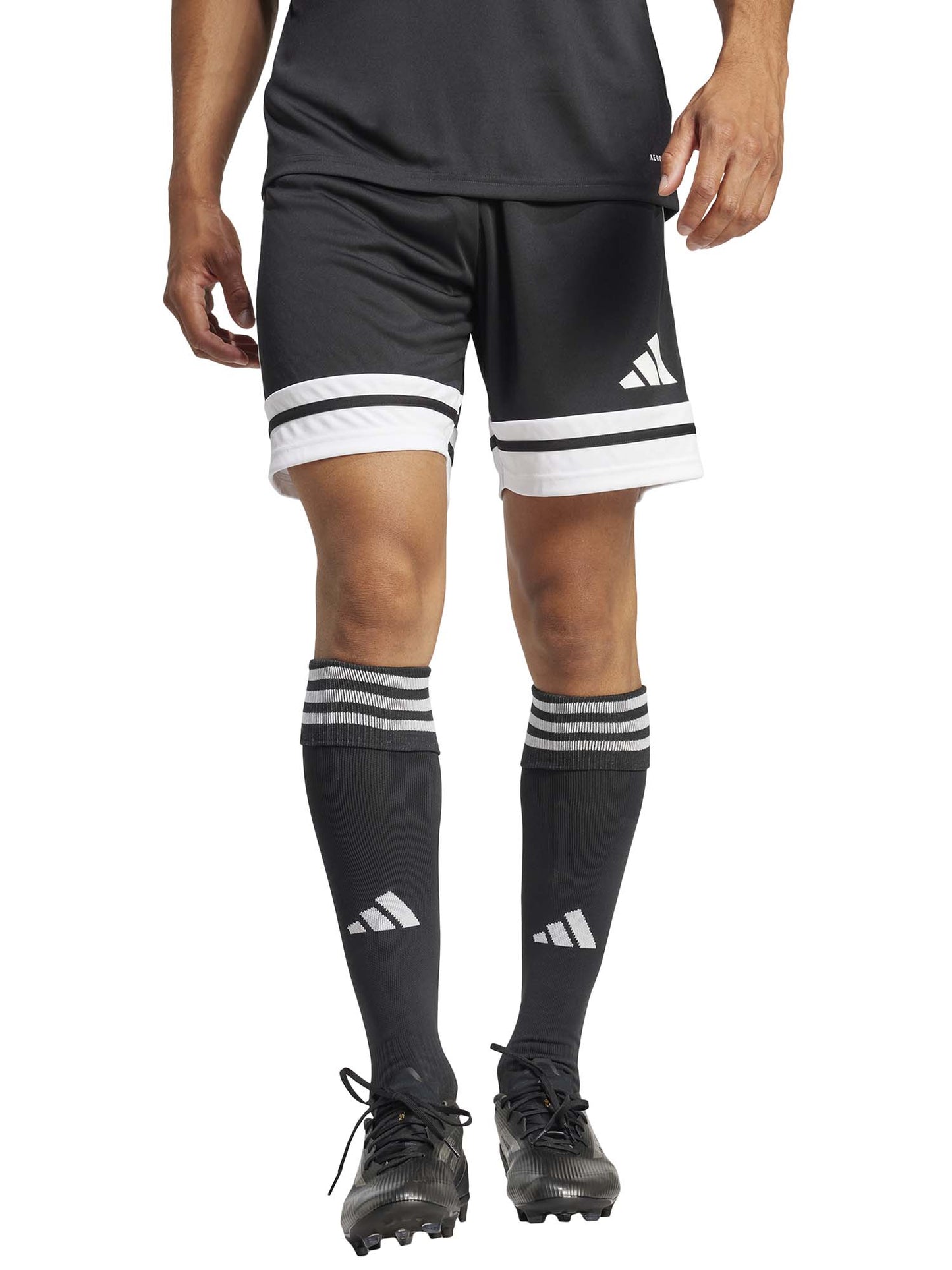 SHORT SPORTIVO SQUADRA 25 ADIDAS DA UOMO NERO