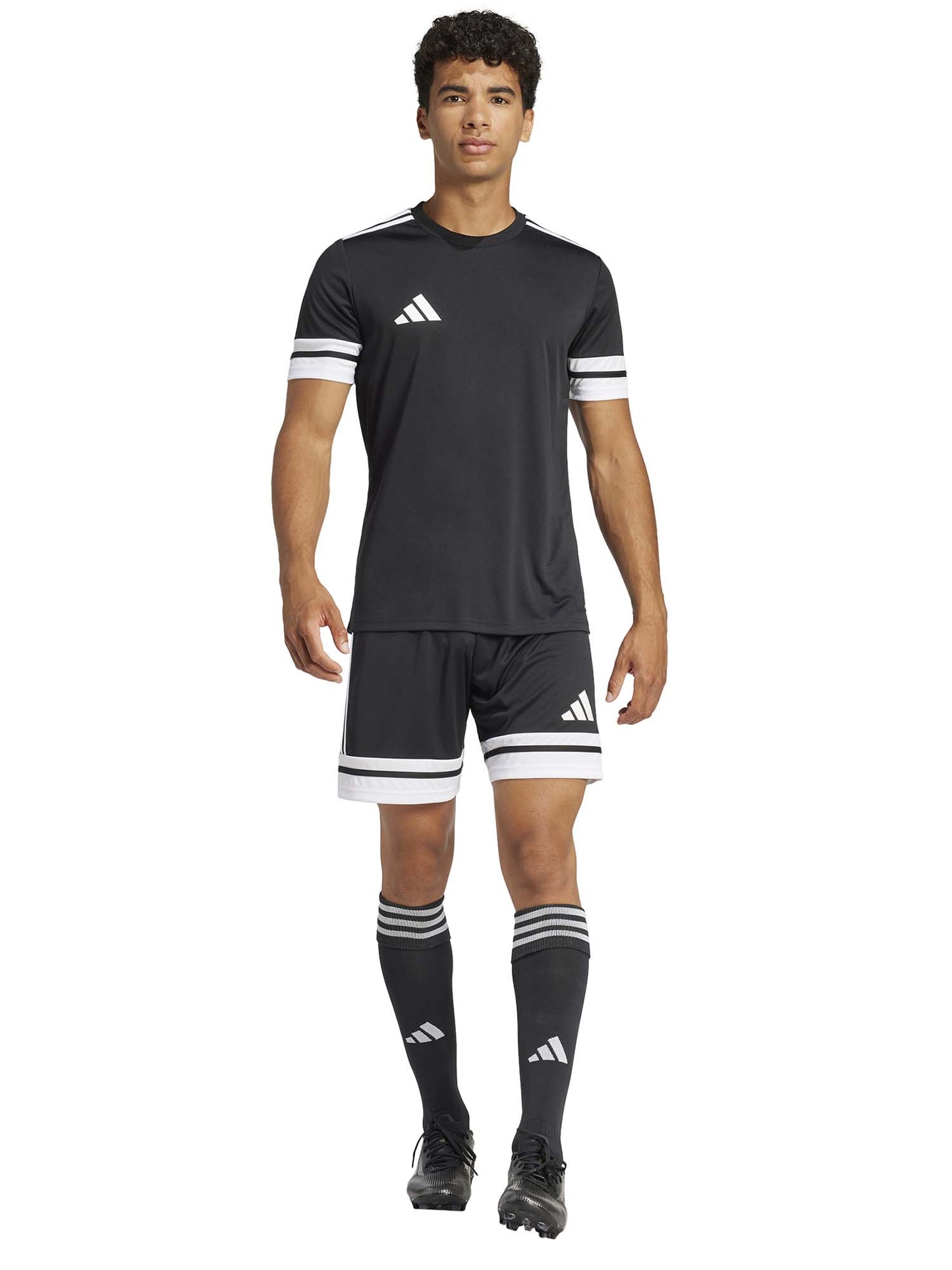 SHORT SPORTIVO SQUADRA 25 ADIDAS DA UOMO NERO