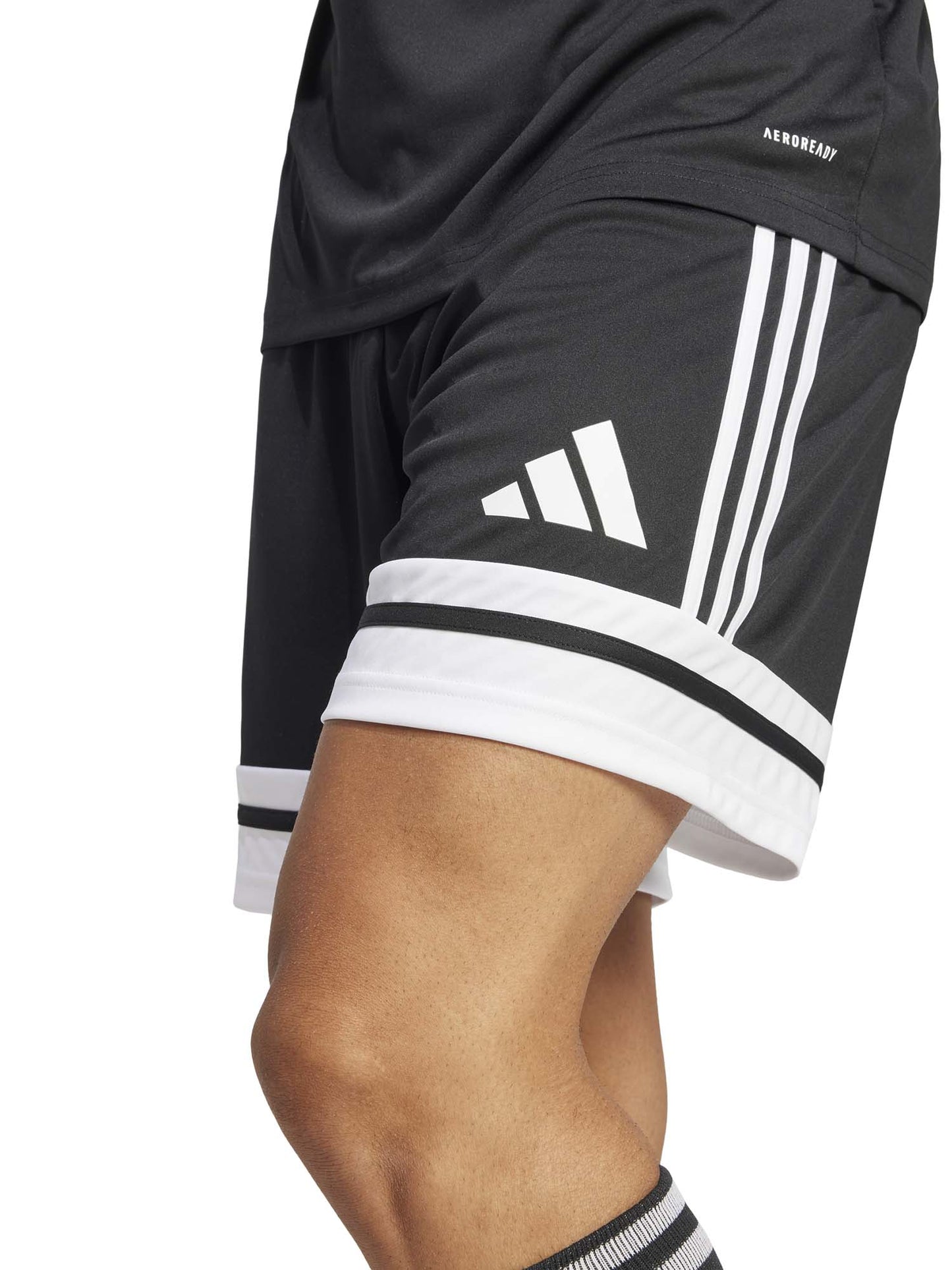 SHORT SPORTIVO SQUADRA 25 ADIDAS DA UOMO NERO