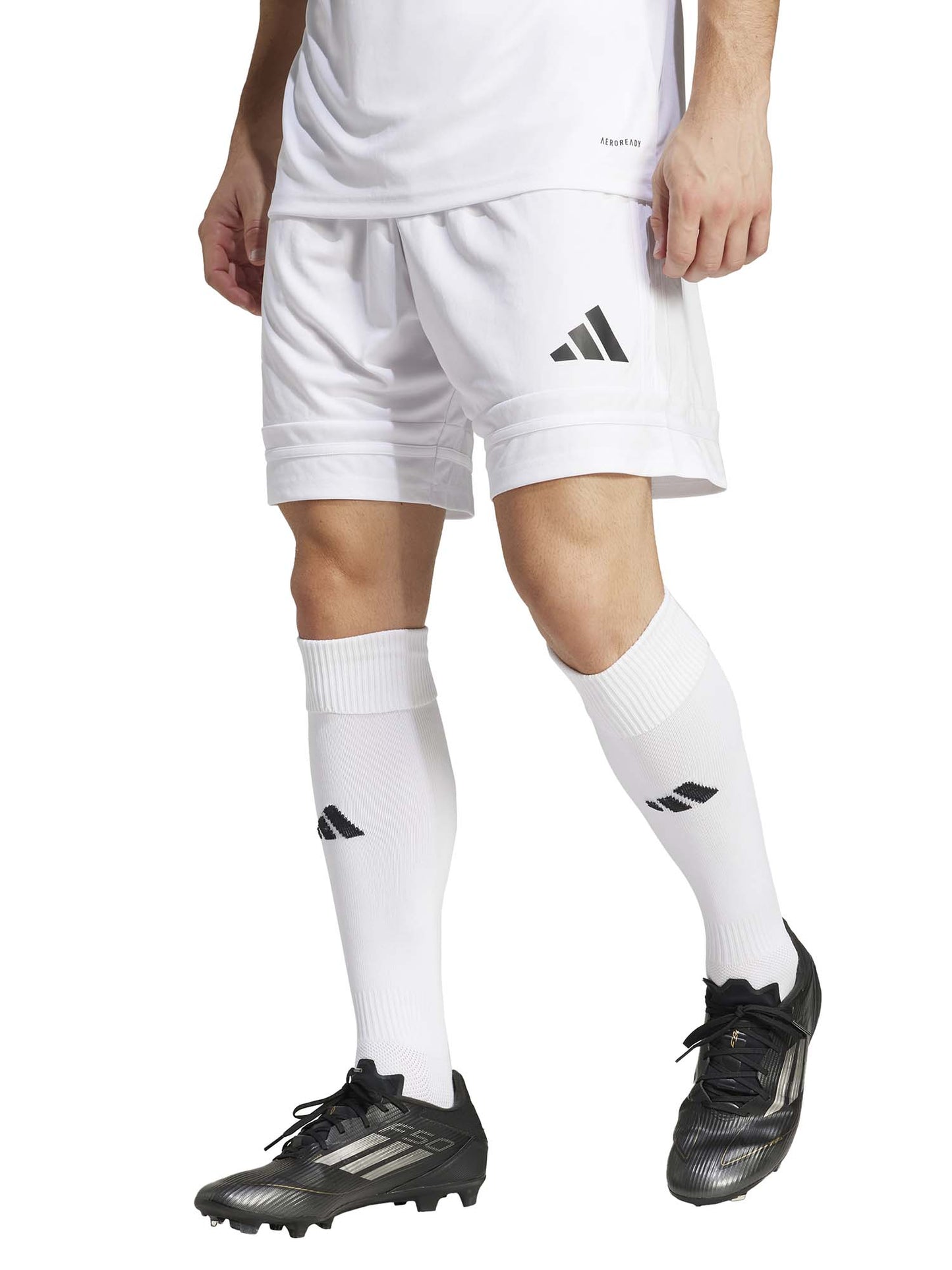 SHORT SPORTIVO SQUADRA 25 ADIDAS DA UOMO BIANCO