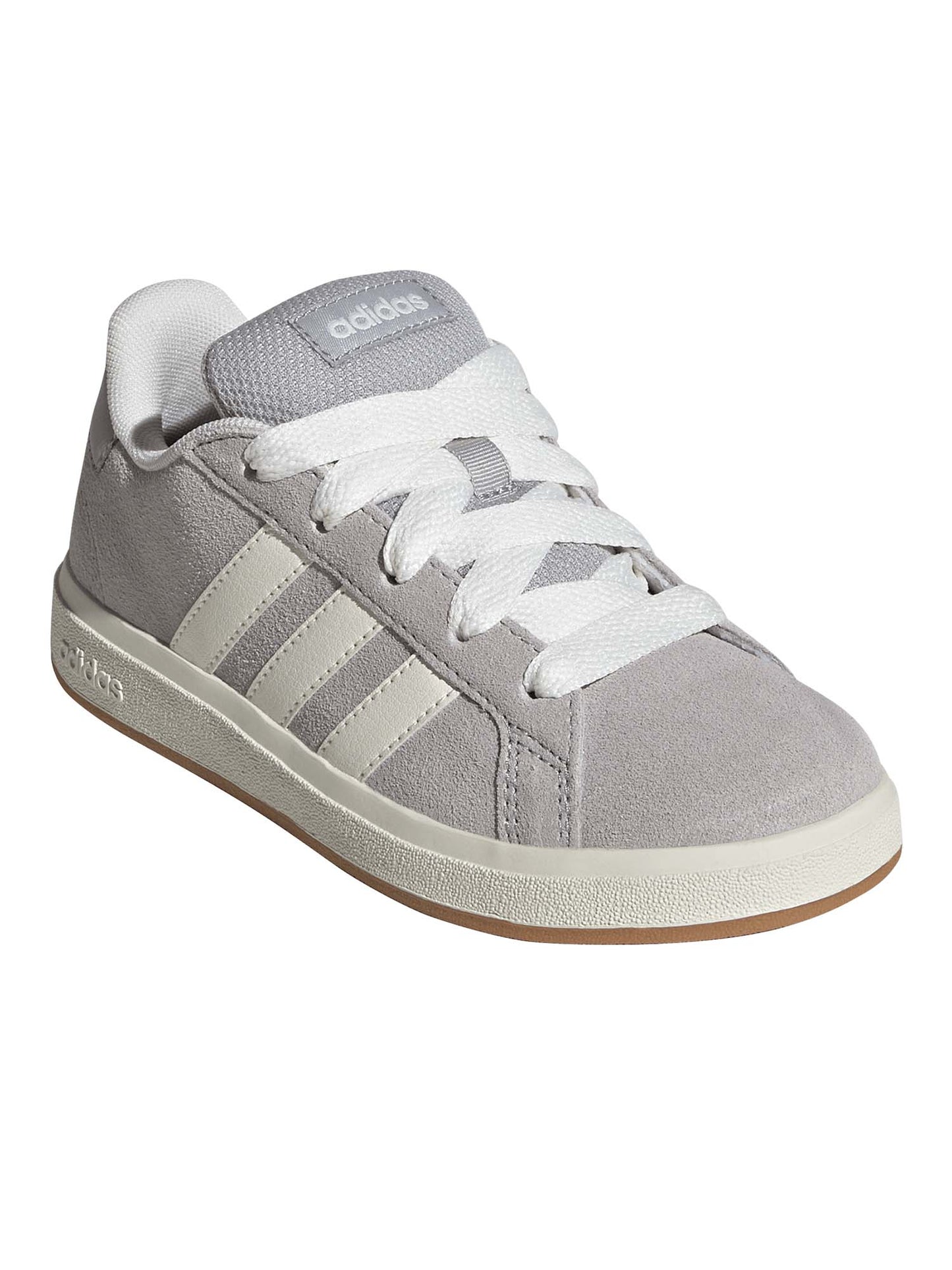 Sneakers Adidas Grand Court, silhouette unisex junior grigia
