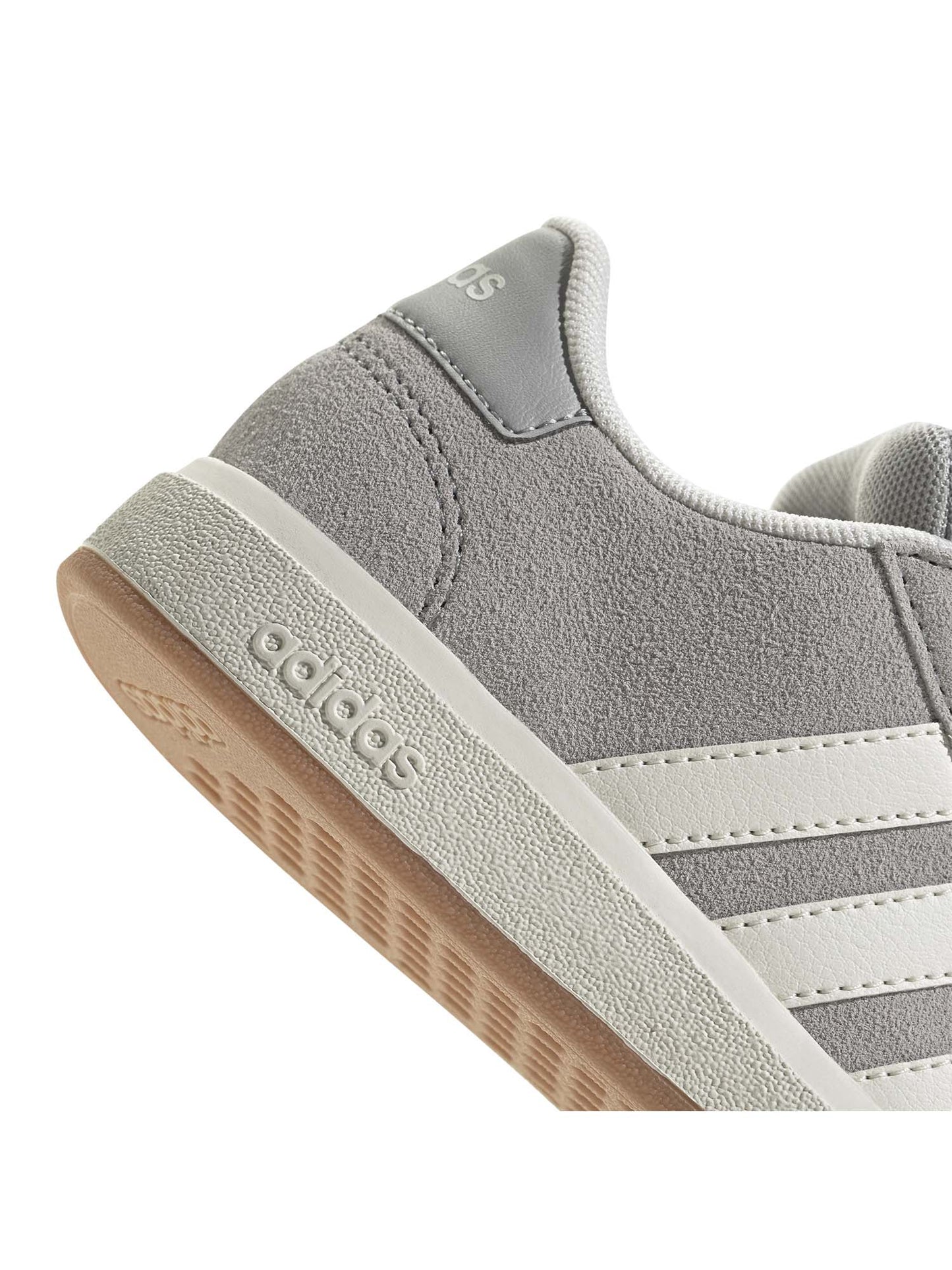 Sneakers Adidas Grand Court, silhouette unisex junior grigia