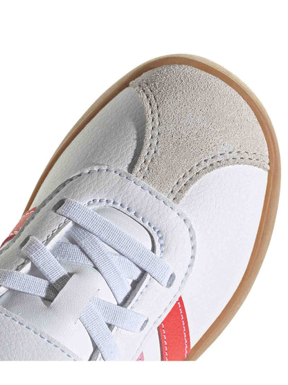 SNEAKERS VL COURT 3.0 ADIDAS BAMBINA BIANCO ROSA
