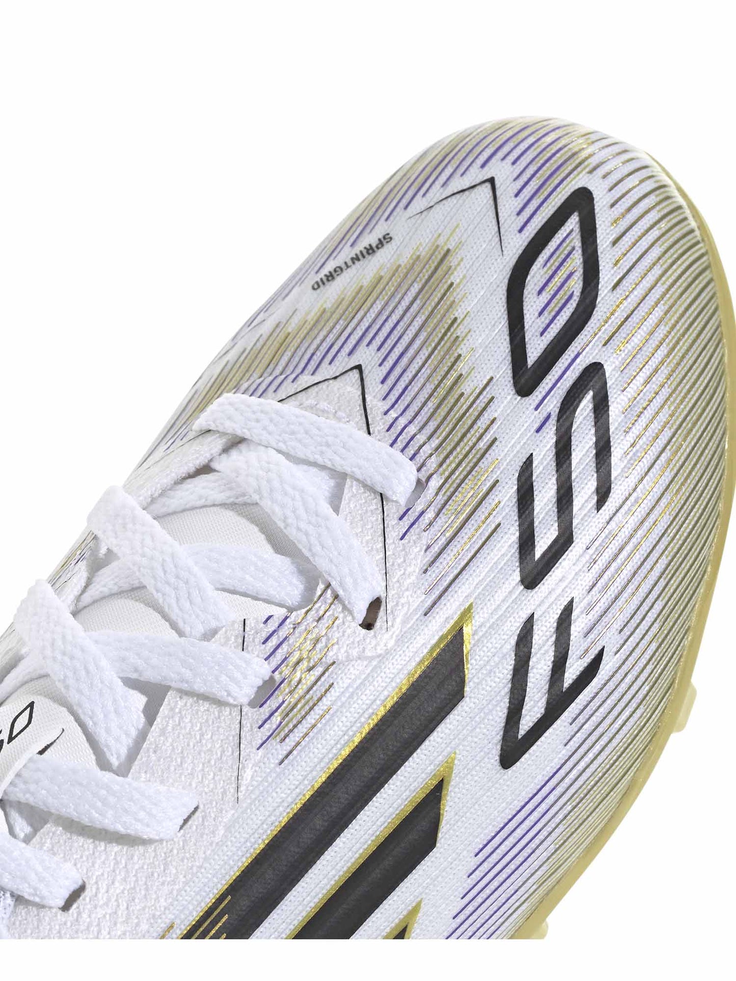SCARPE DA CALCIO F50 LEAGUE FG ADIDAS DA BAMBINI BIANCO