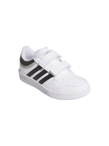 SNEAKERS HOOPS 4.0 ADIDAS BAMBINO BIANCO-NERO