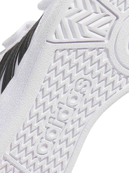SNEAKERS HOOPS 4.0 ADIDAS BAMBINO BIANCO-NERO