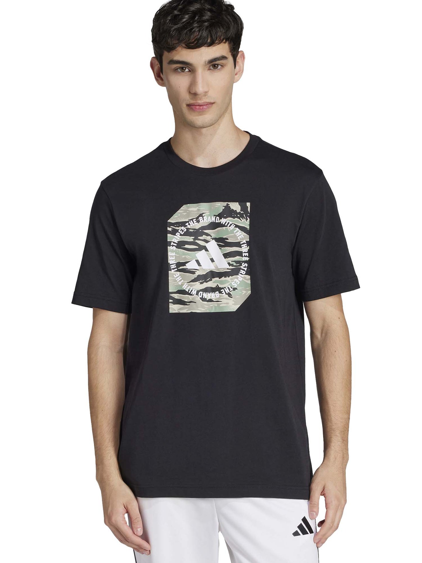 T-SHIRT GRAPHIC ADIDAS UOMO NERO