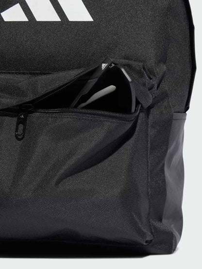 Adidas Classic 3 Bar Logo, zaino unisex adulto nero