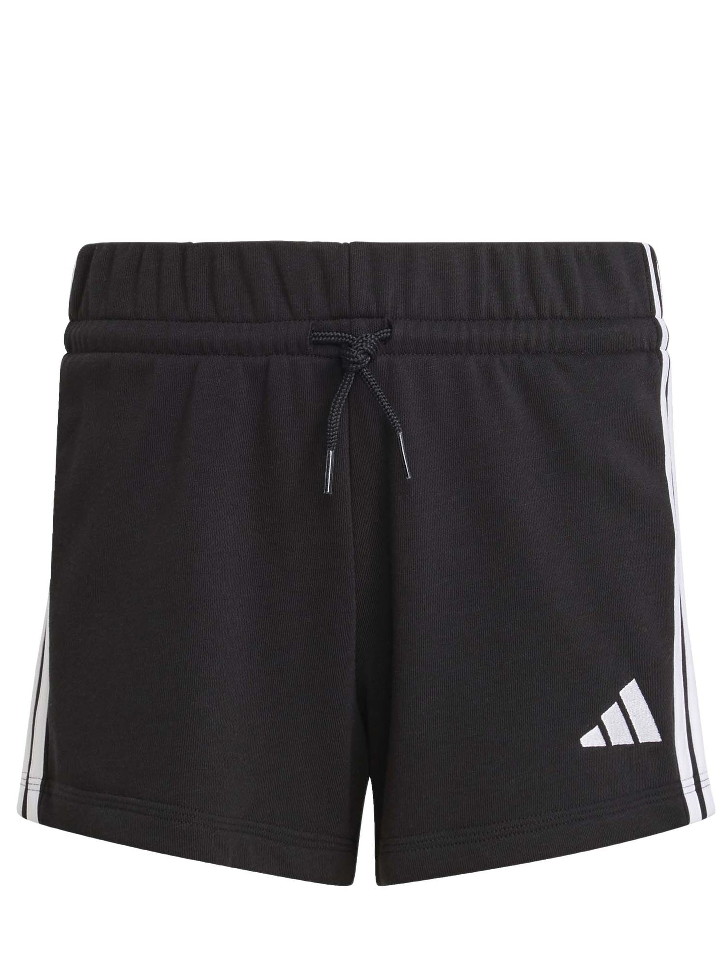 Short Essentials Adidas da bambina in cotone nero