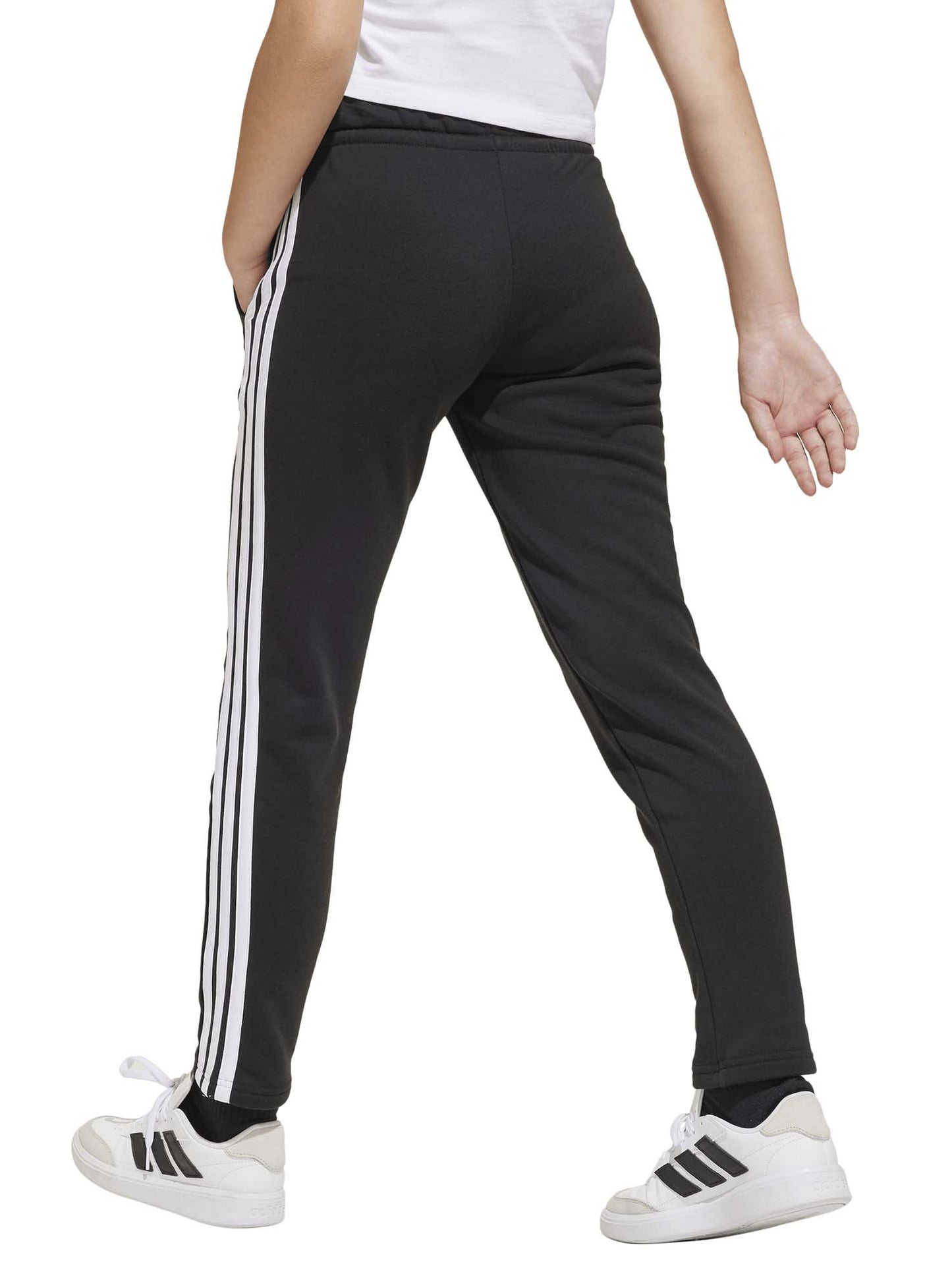 PANTALONI ESSENTIALS ADIDAS BAMBINA NERO