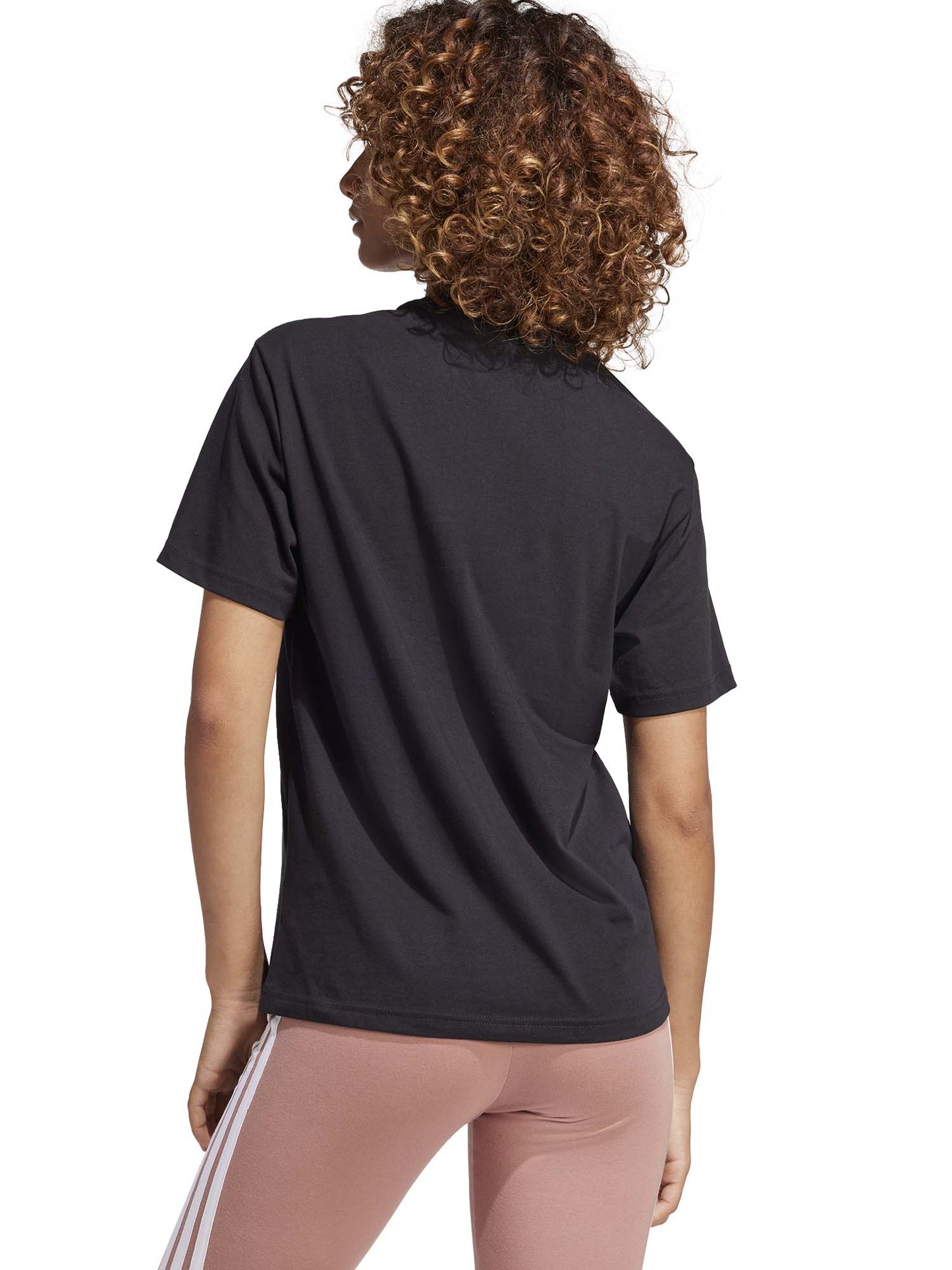 T-SHIRT GRAPHIC ADIDAS DONNA NERO