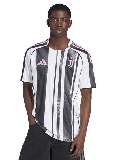 MAGLIA HOME AC JUVENTUS 25/26 UOMO BIANCO-NERO