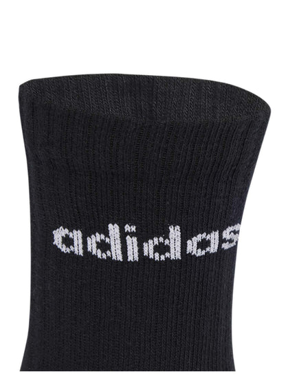CALZE AMMORTIZZATE 6 PAIA ADIDAS UNISEX NERO