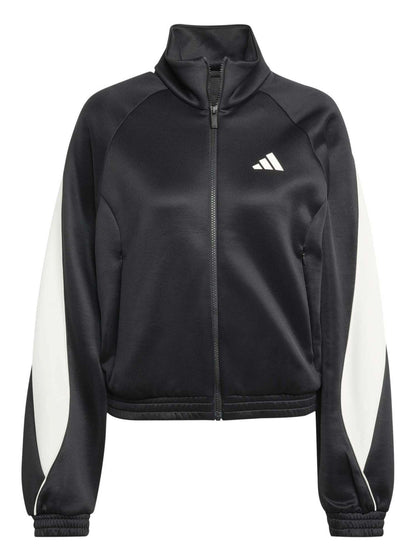 Adidas Stadium Tracktop, felpa da donna nera