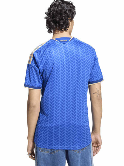 Adidas figc h jsy t-shirt mm calcio da uomo blu