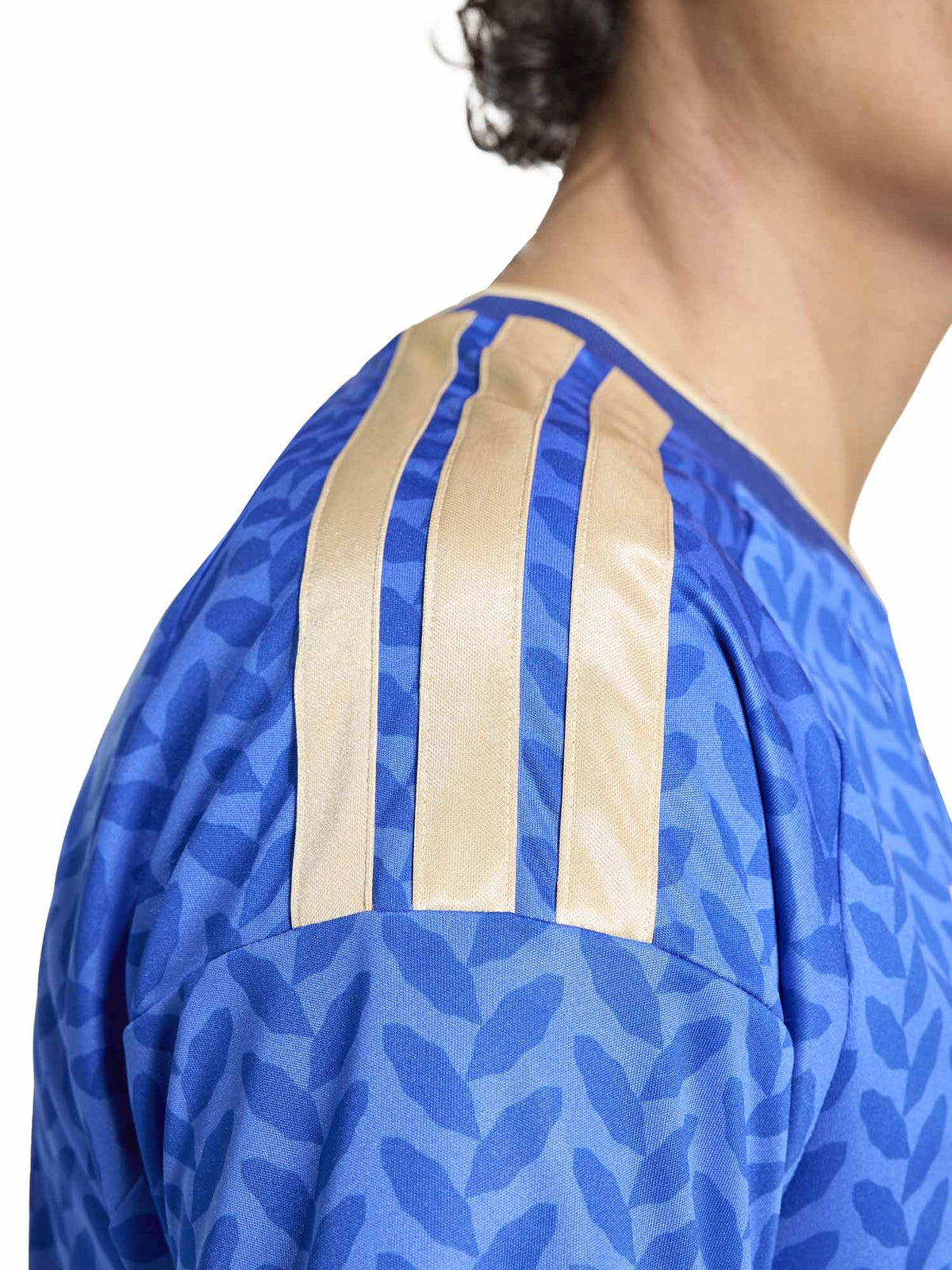 Adidas figc h jsy t-shirt mm calcio da uomo blu