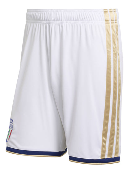 Adidas figc h short calcio da uomo bianco