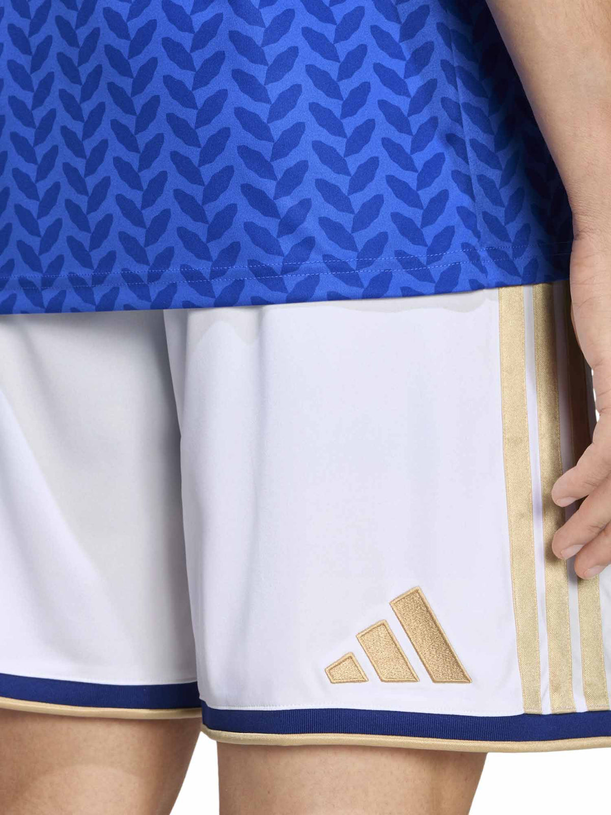 Adidas figc h short calcio da uomo bianco