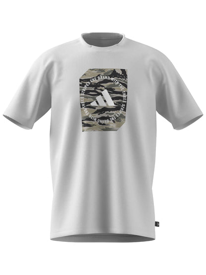 T-SHIRT CODES GRAPHIC ADIDAS UOMO BIANCO