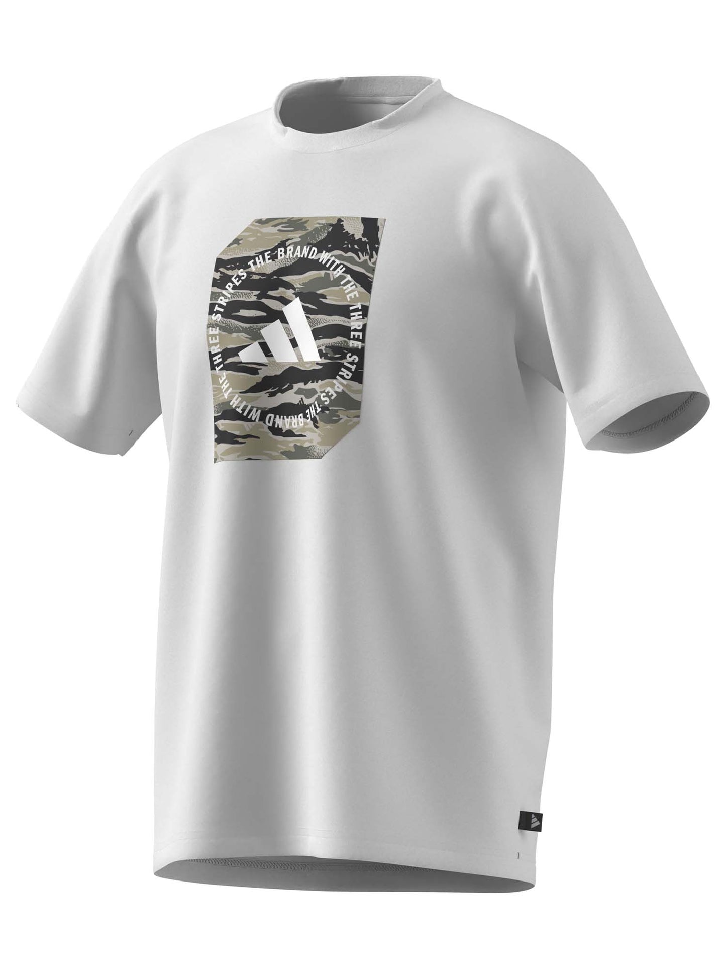 T-SHIRT CODES GRAPHIC ADIDAS UOMO BIANCO